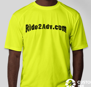 Badger B-Dry Performance Shirt — Safety Yellow