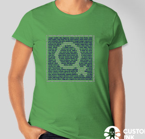 Gildan Women's Lightweight Jersey T-shirt — Green Apple