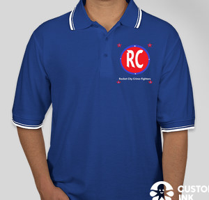 Ultra Club Lightweight Polo w/ Tipped Collar — Royal / White