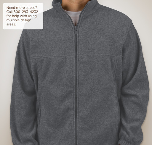 Custom Harriton Full-Zip Fleece Jacket - Design Fleece Jackets