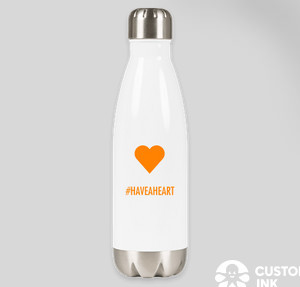 17 oz. Insulated Stainless Steel Bottle — Gloss White