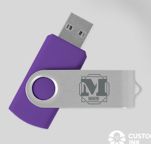 Rotate USB Flash Drive 8GB — Violet