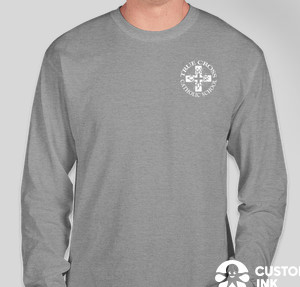 Gildan DryBlend 50/50 Long Sleeve T-shirt — Sports Grey