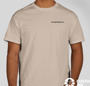 Gildan 100% Cotton T-shirt — Sand