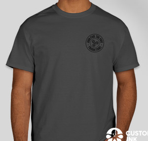Gildan 100% Cotton T-shirt — Charcoal