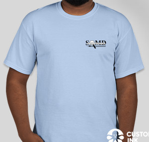 Gildan Ultra Cotton T-shirt — Light Blue