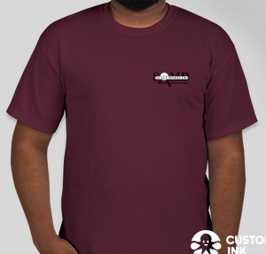 Gildan Ultra Cotton T-shirt — Maroon
