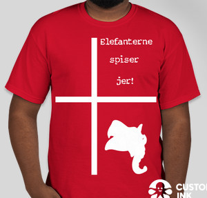 Gildan Ultra Cotton T-shirt — Red