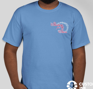 Gildan Ultra Cotton T-shirt — Carolina Blue