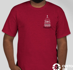 Gildan Ultra Cotton T-shirt — Antique Cherry Red