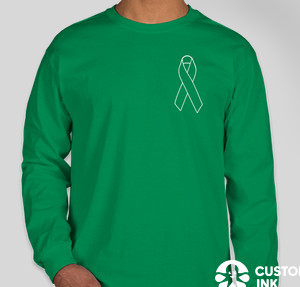 Gildan Ultra Cotton Long Sleeve T-shirt — Irish Green