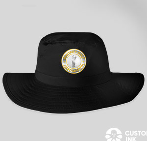 Port Authority Lifestyle Bucket Hat — Black