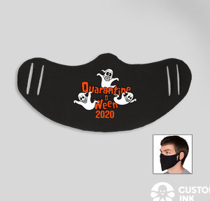 Customized Basic Cloth Face Mask — Black
