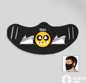 Customized Basic Cloth Face Mask — Black