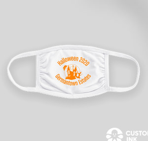 Customized Triple-ply Cotton Face Mask — White
