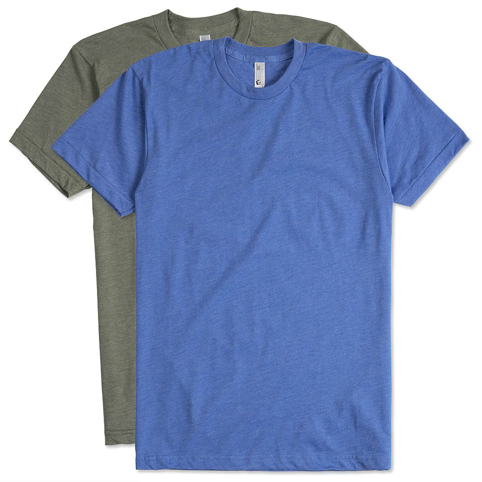 Design Custom Printed American Apparel 50/50 T-Shirts Online at CustomInk