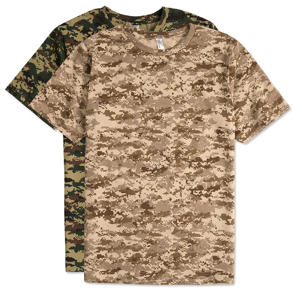Camouflage T Shirts Design Custom Camouflage Shirts Online