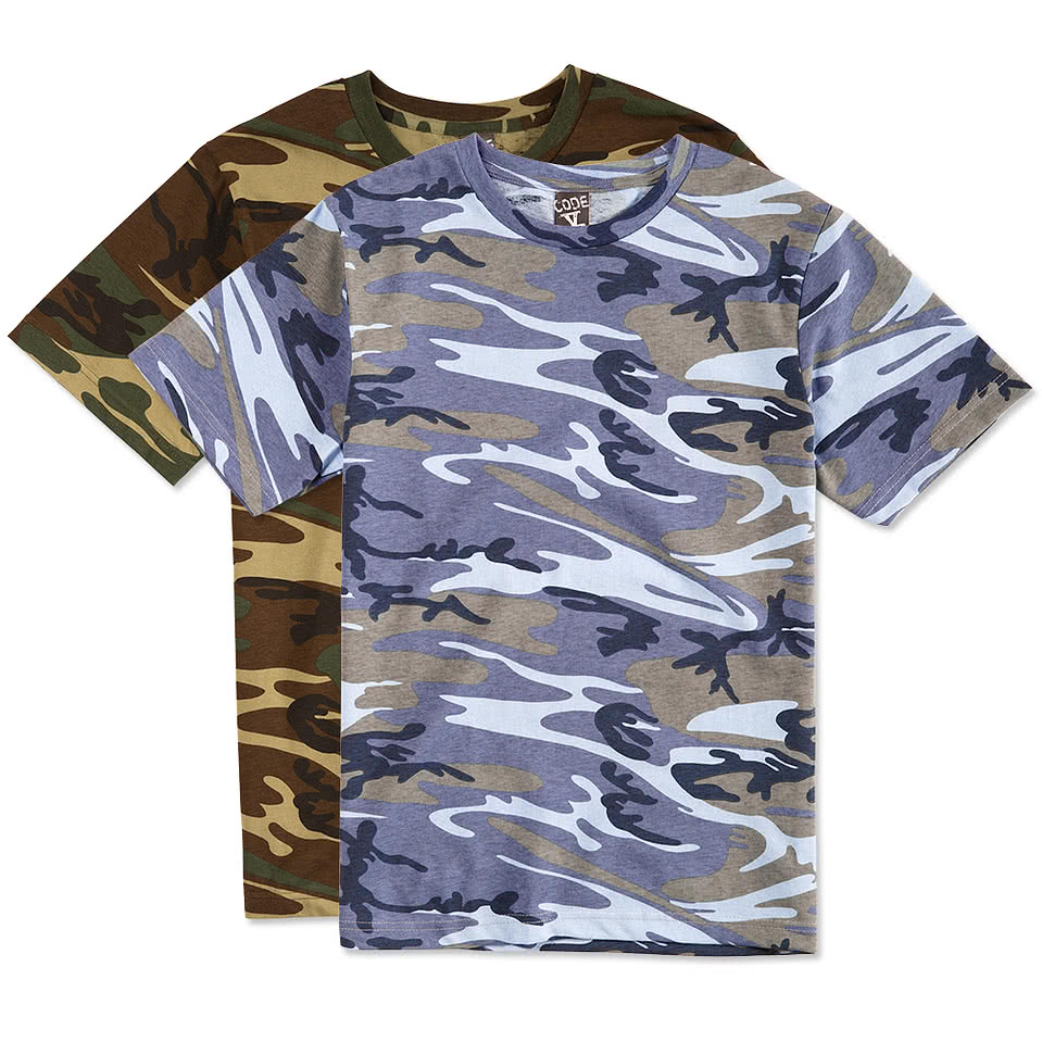 Camouflage T Shirts Design Custom Camouflage Shirts Online