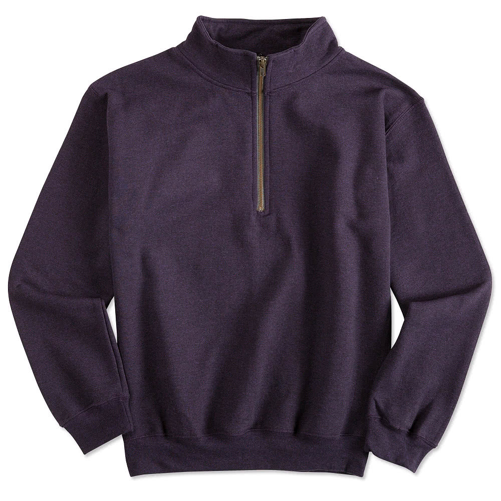 Custom Gildan Vintage 1/4 Zip Sweatshirt - Design Sweatshirts Online at ...
