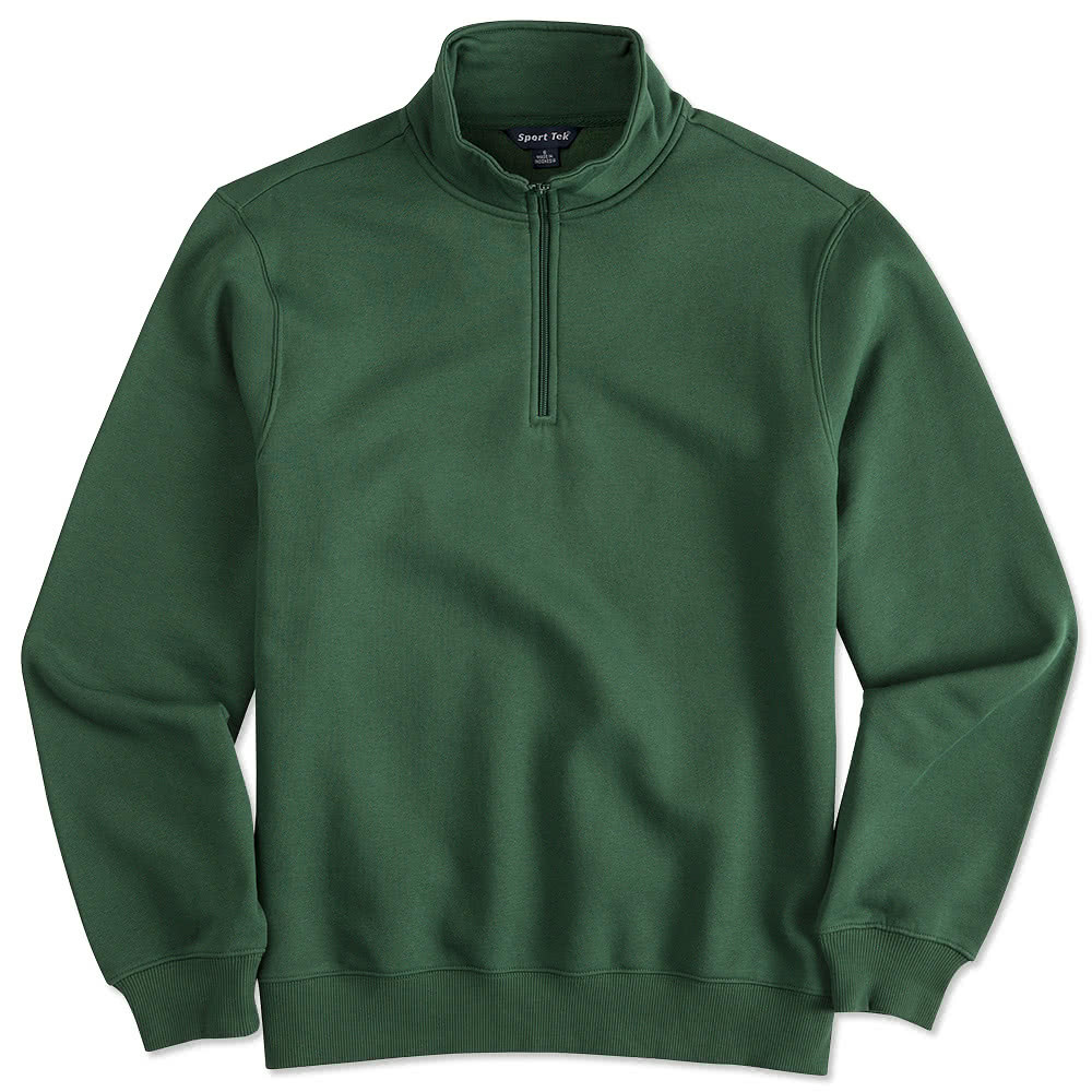Custom Sport-Tek 1/4 Zip Sweatshirt - Design Sweatshirts Online at ...