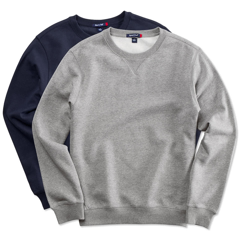 Custom Sport-Tek Premium Crewneck Sweatshirt - Design Crewneck ...