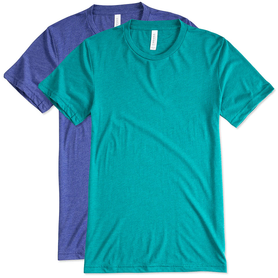 Download Custom Bella + Canvas Tri-Blend T-shirt - Design Short Sleeve T-shirts Online at CustomInk.com