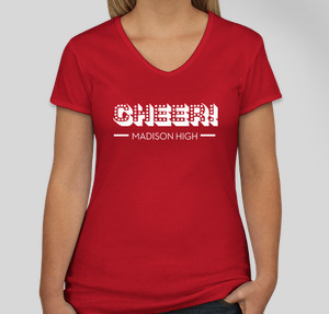 Cheerleading T-Shirt Designs - Designs For Custom Cheerleading T-Shirts ...