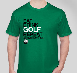 Golf T-Shirt Designs - Designs For Custom Golf T-Shirts - Free Shipping!