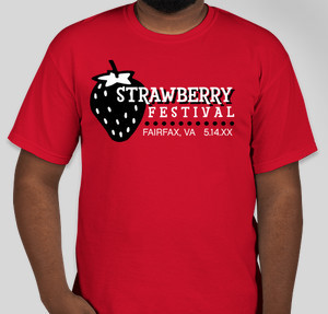 Strawberry Festival T-Shirt Designs - Designs For Custom Strawberry ...