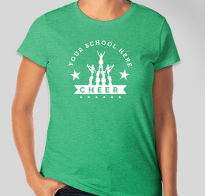 Cheerleading T-Shirt Designs - Designs For Custom Cheerleading T-Shirts ...