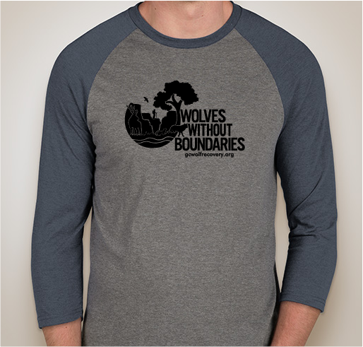 Wolves Without Boundaries Fundraiser - unisex shirt design - front