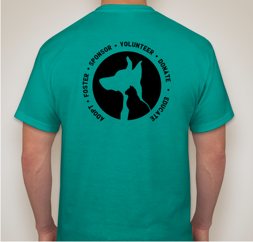 Friends Of Perry Animal Shelter Fundraiser - unisex shirt design - back