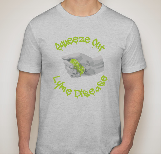 Squeeze Out Lyme Disease! Fundraiser - unisex shirt design - front