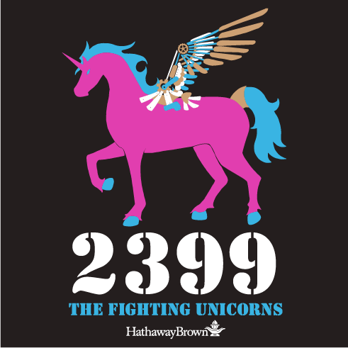 Fighting Unicorns Fan Shirt Sale! shirt design - zoomed
