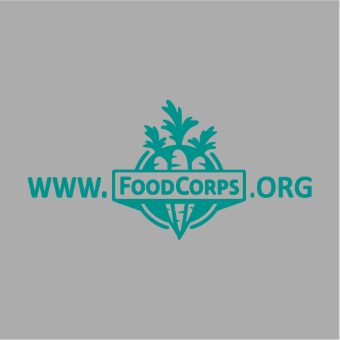 FoodCorps shirt design - zoomed