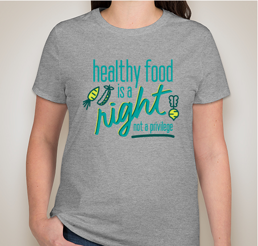 FoodCorps Fundraiser - unisex shirt design - front