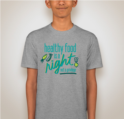 FoodCorps Fundraiser - unisex shirt design - front