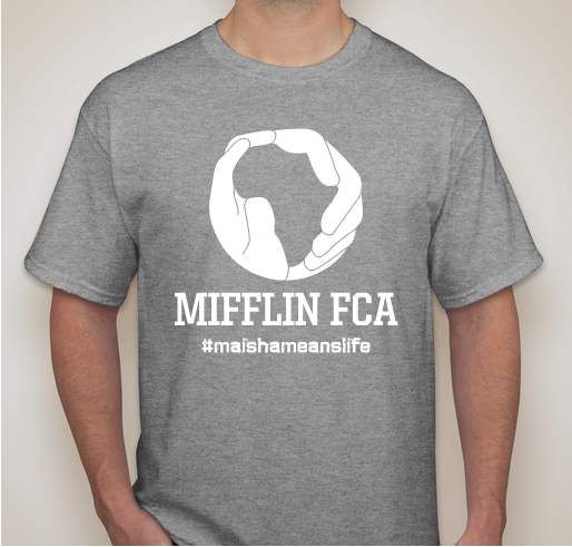 Help Mifflin FCA build athletic fields for children in Africa! Fundraiser - unisex shirt design - front
