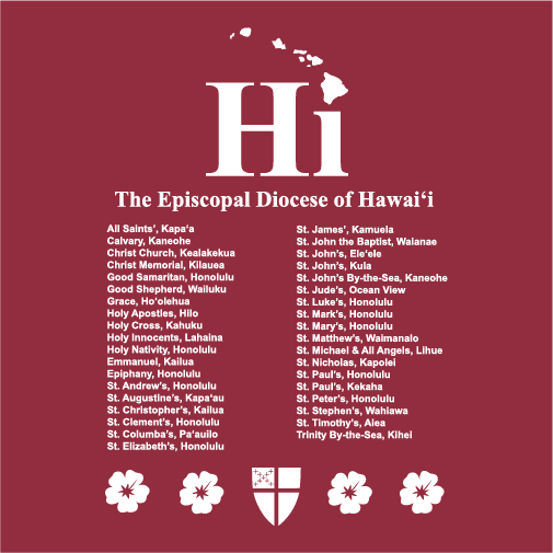 EYE17 Hawaii Fundraiser shirt design - zoomed