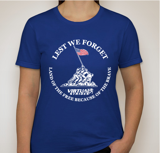 Lest We Forget Fundraiser - unisex shirt design - front