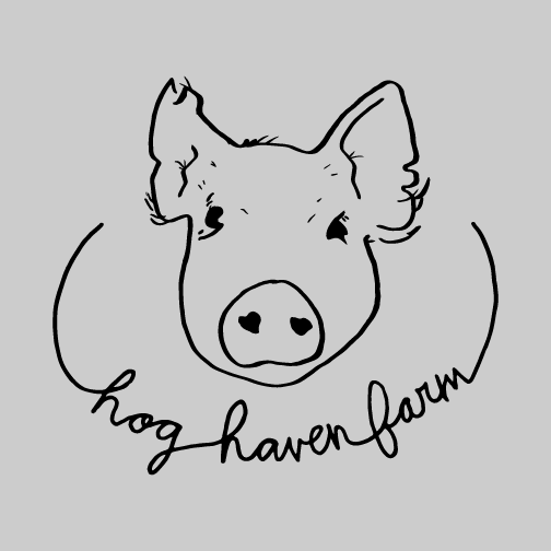 Hog Haven Farm Mac Attack Tee shirt design - zoomed