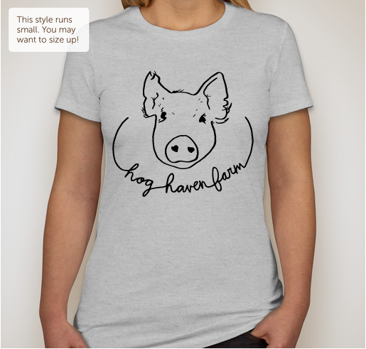 Hog Haven Farm Mac Attack Tee Fundraiser - unisex shirt design - front