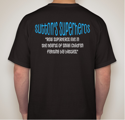 Struttin For Sutton 2017 Fundraiser - unisex shirt design - back