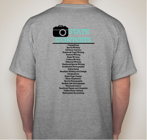 KSPA State Contest TShirt Fundraiser - unisex shirt design - back
