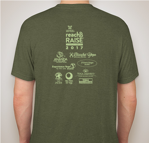 Reach & Raise 2017 South Jersey Bosom Buddies Fundraiser - unisex shirt design - back