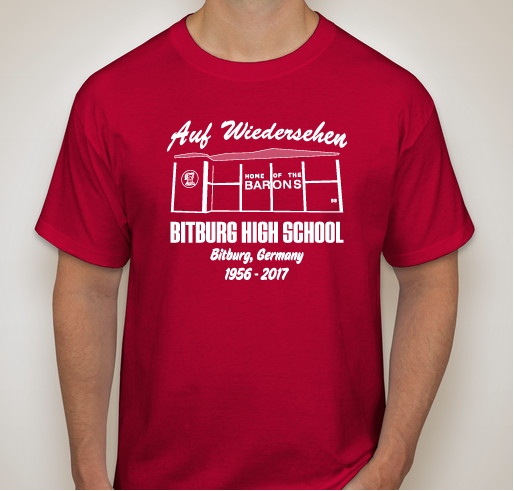 Bitburg HS Senior Class Fundraiser - unisex shirt design - front