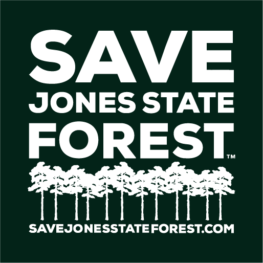 Save Jones State Forest T-shirts shirt design - zoomed