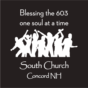 South Church Concord NH Blessing the 603 one soul at a time shirt design - zoomed