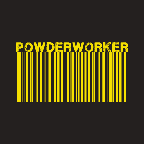 Midnight Oil Powderworkers! shirt design - zoomed