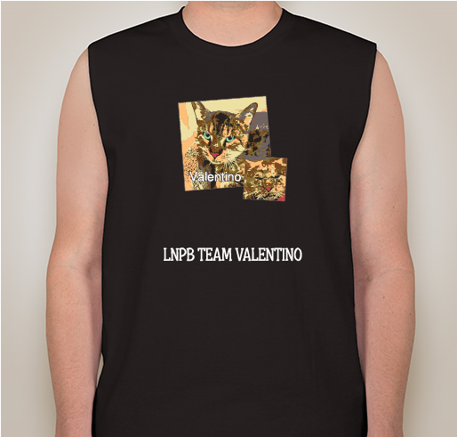 Leave No Paws Behind Team Valentino Fundraiser - unisex shirt design - front
